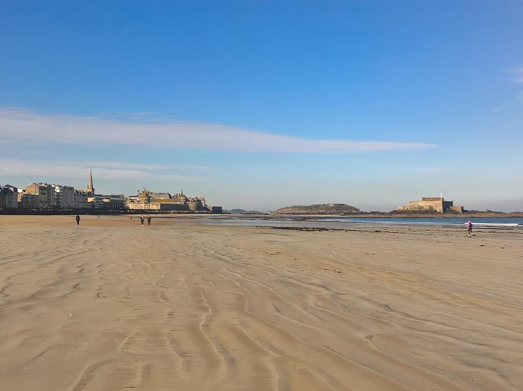 Studio Le Sillon Malouin Vue Mer سان مالو المظهر الخارجي الصورة