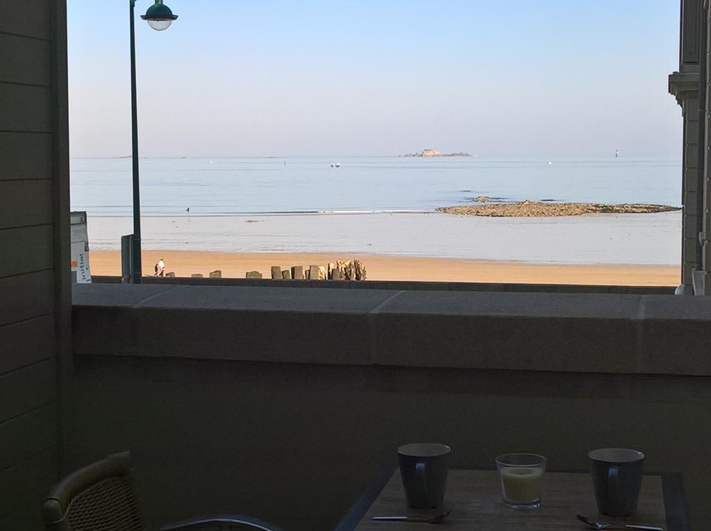 Studio Le Sillon Malouin Vue Mer سان مالو المظهر الخارجي الصورة